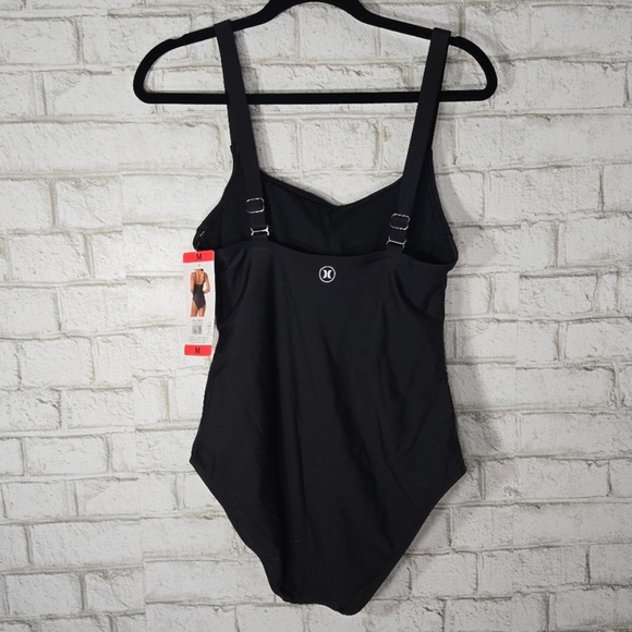 Hurley NWT Black One Piece Swimsuit Sleek Design, Women’s Sz XXL - Picture 1 of 13